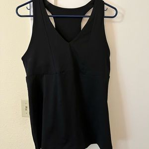 Fabletics tank with built in bra